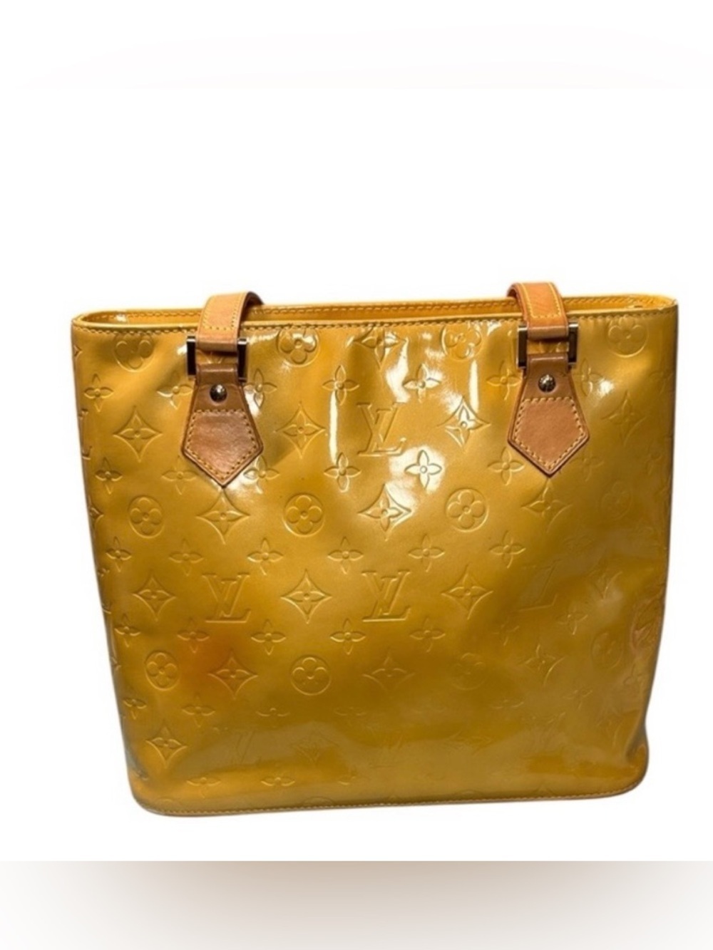 Louis Vuitton Vernis Houston Monogram Tote with COA